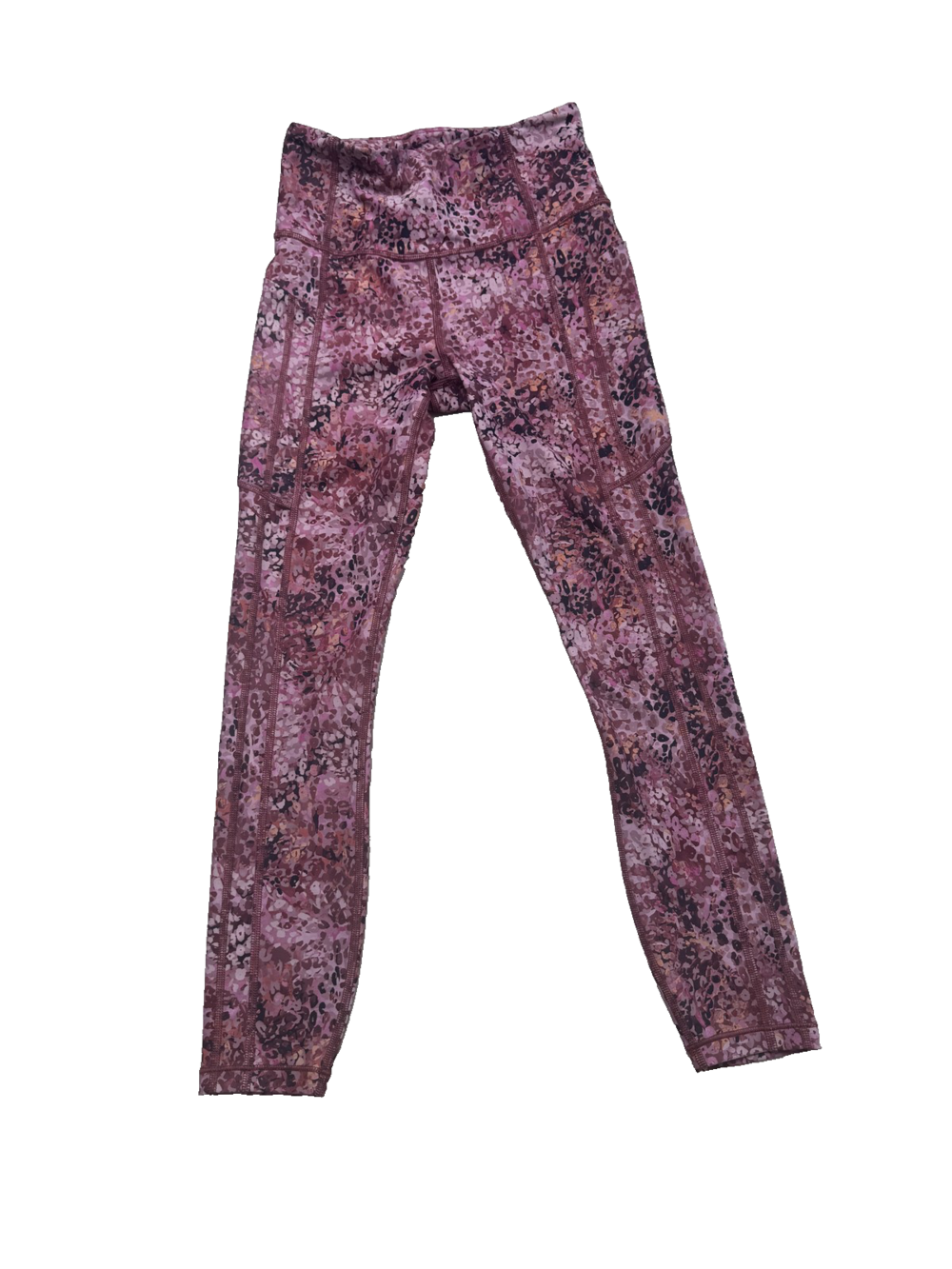 Athleta Ultimate Stash 7/8 Tight Leggings Womens XS Purple High Rise Yoga Pants
